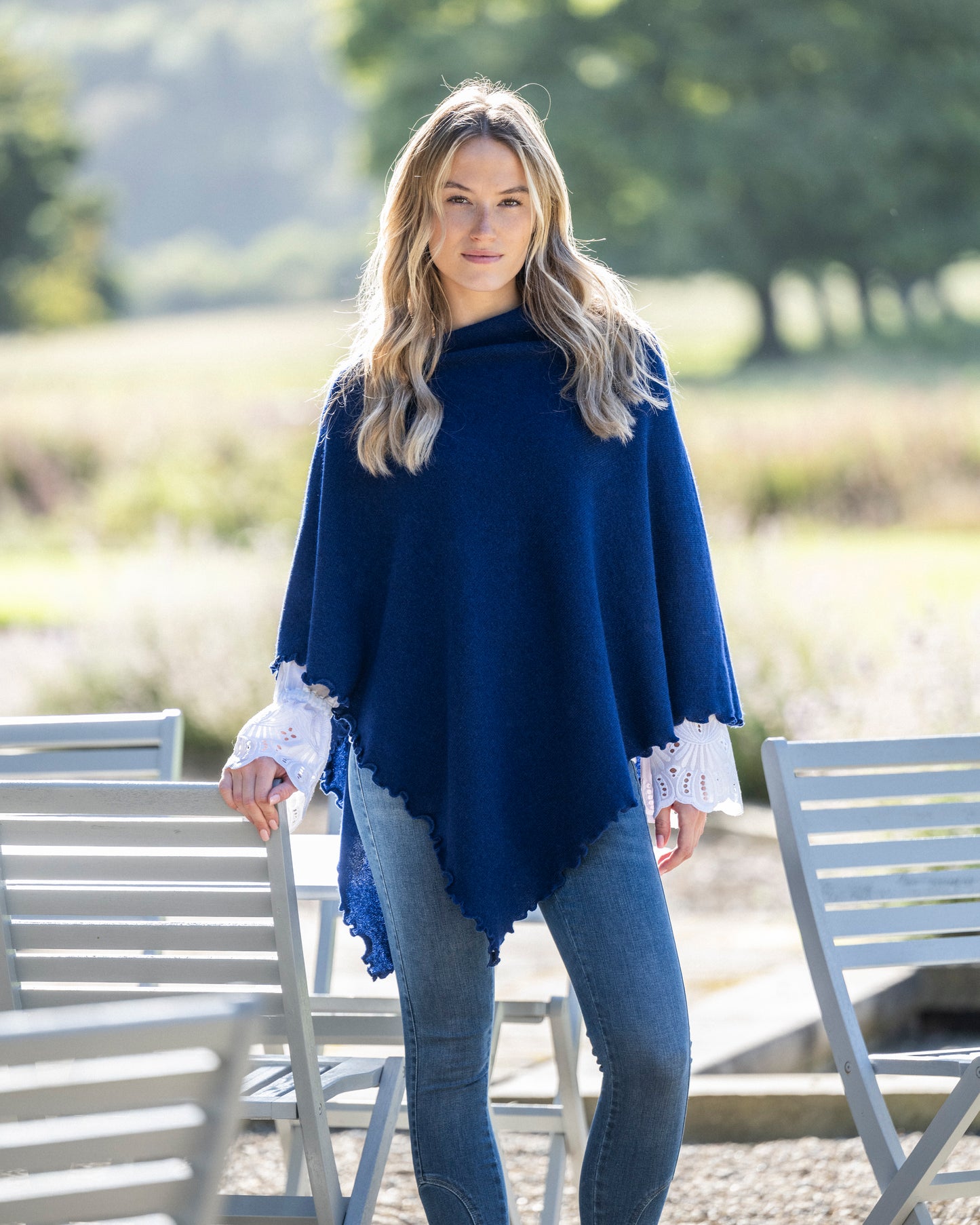 Lindsey Lambswool Poncho