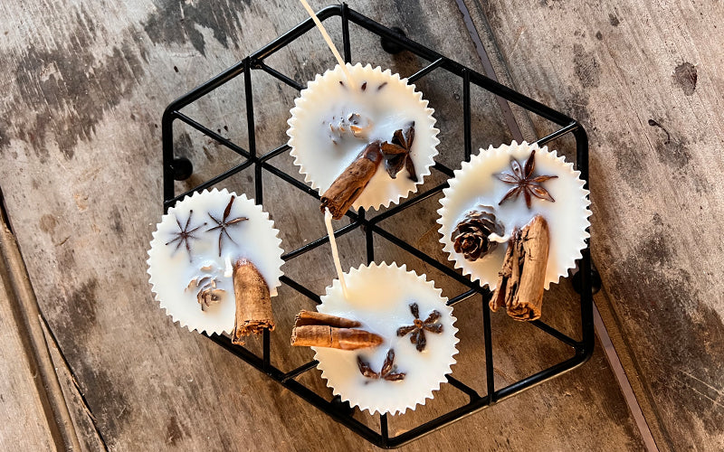 Make your own scented festive fire lighters Humes Outfitters