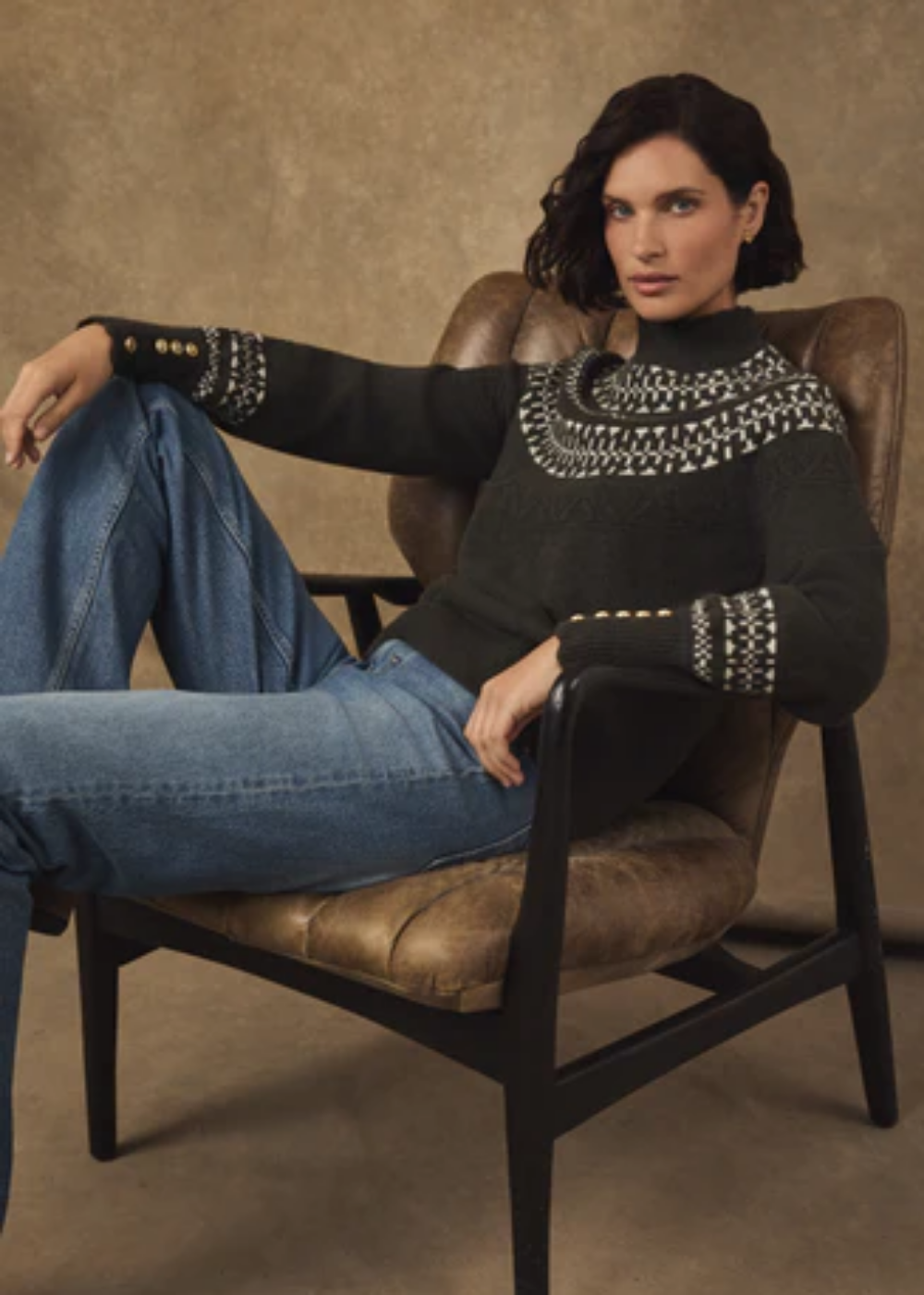Elodie Roll Neck Knit