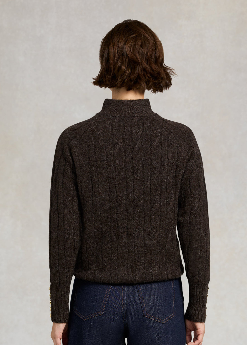 Bridget Quarter Zip Knit