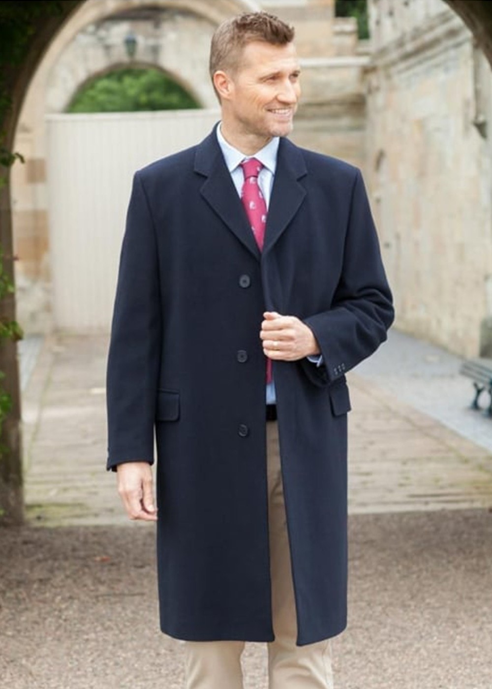 Bond Overcoat - Navy - 0