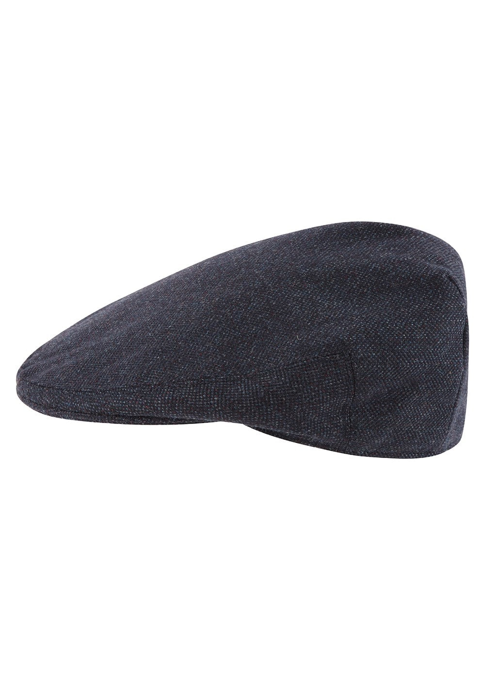 Tweed Classic Cap - Navy Herringbone - 0