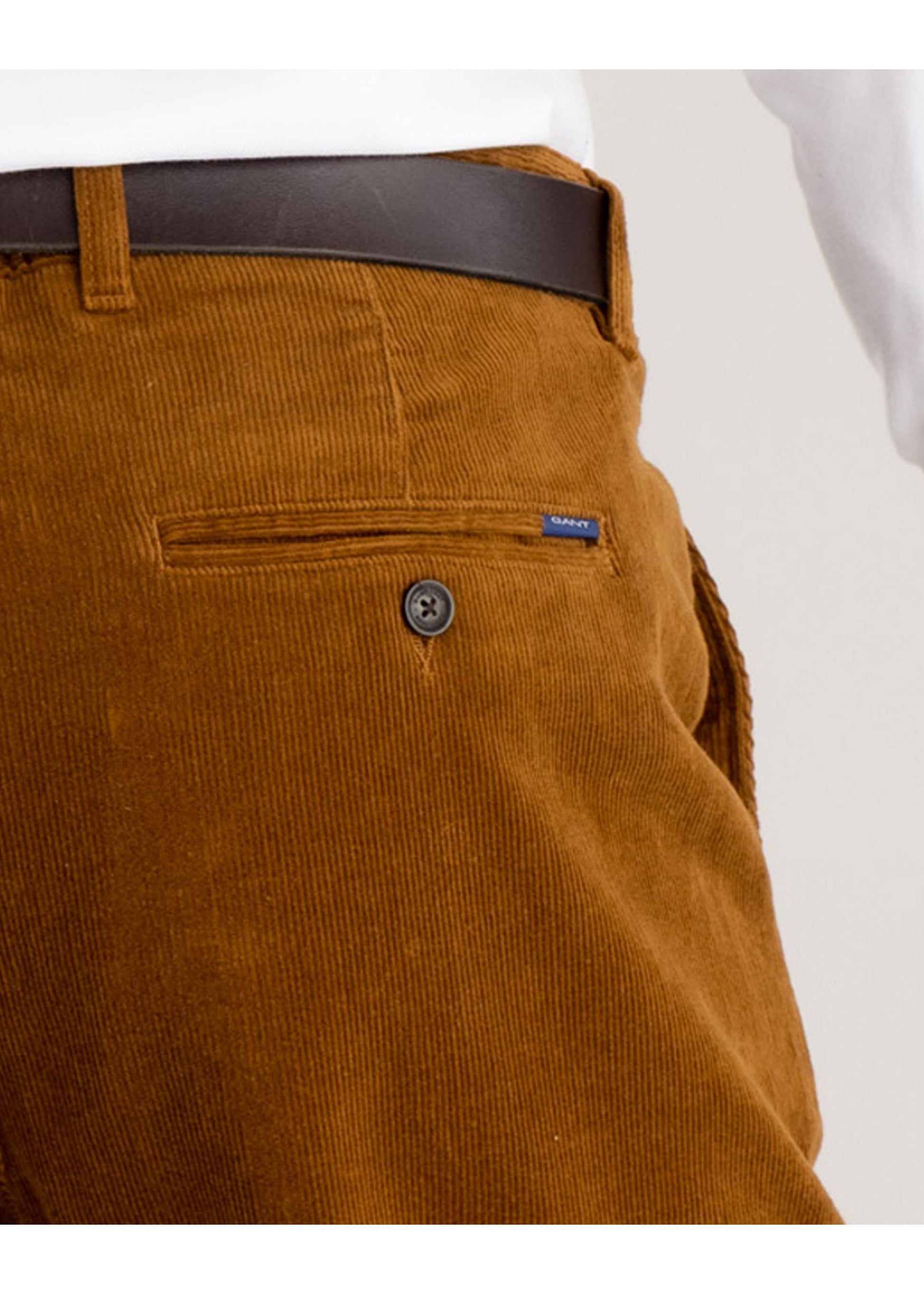 Allister Cord Chino - Dark Suede Brown - 4