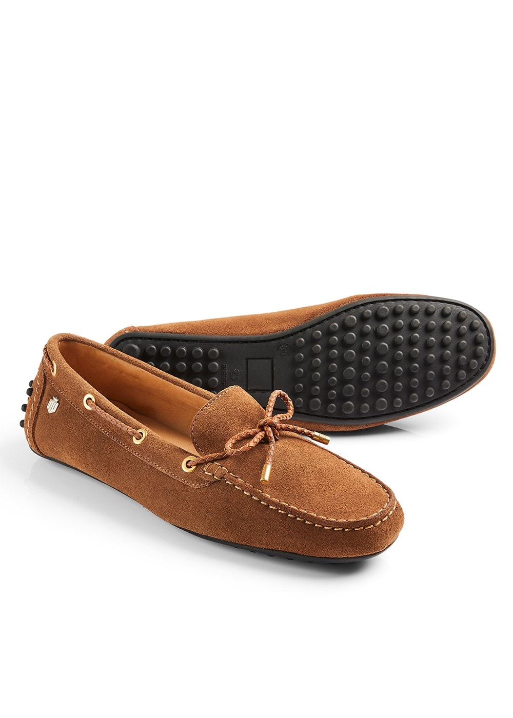 Fairfax and Favor Henley Suede Shoes – Tan – Humes Outfitters