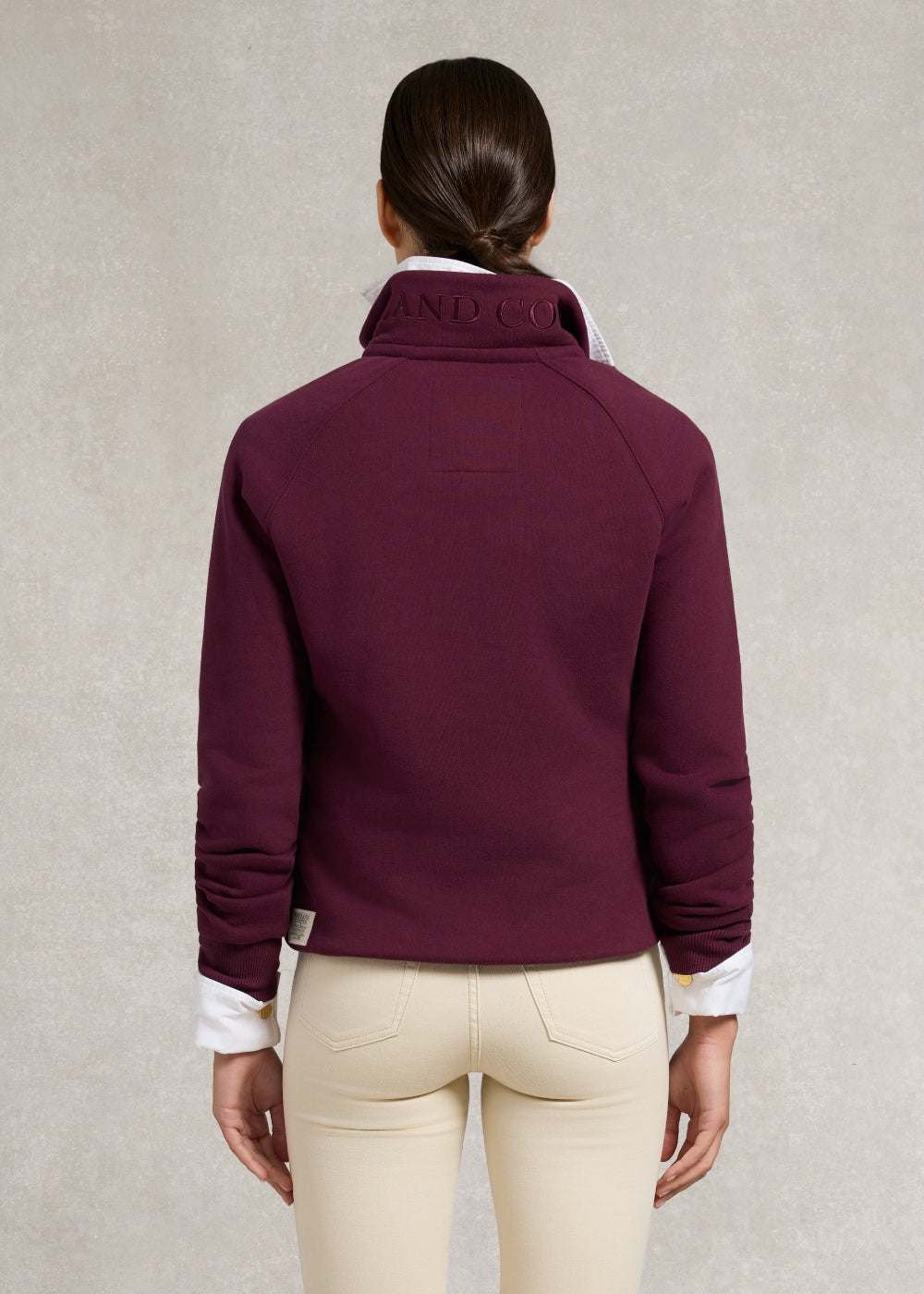 Sporting Goods Zip Henley