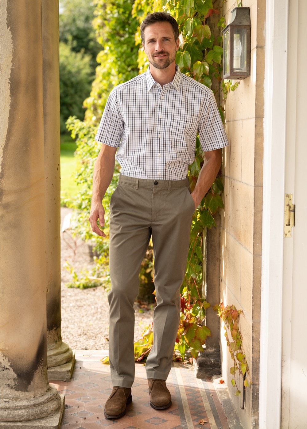 Berwick Chino - Olive - 2