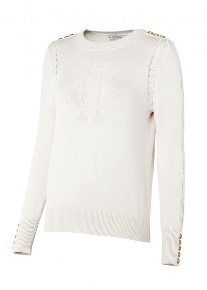 Bibury Crew Neck Knit - Almond