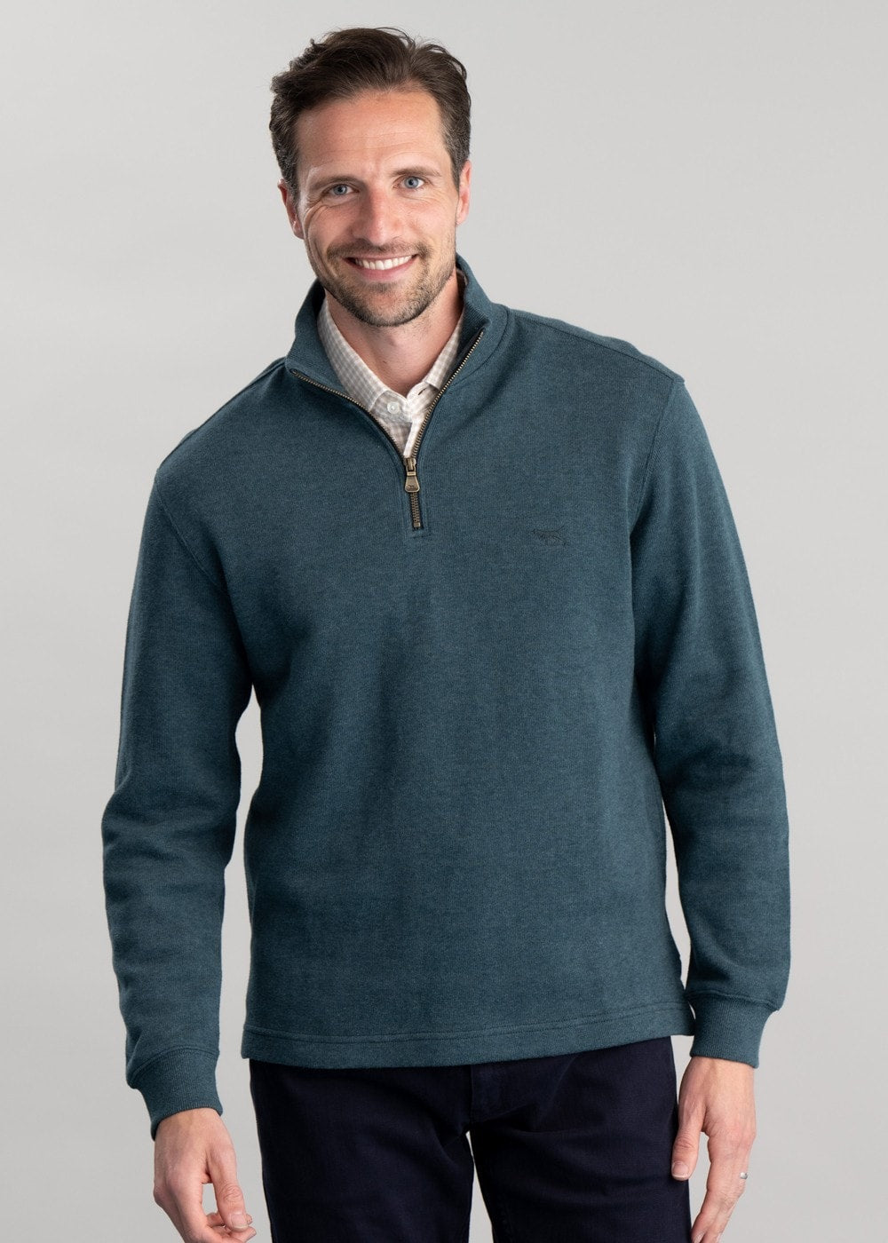 Alton Ave 1/4 Zip Neck - Evergreen - 0
