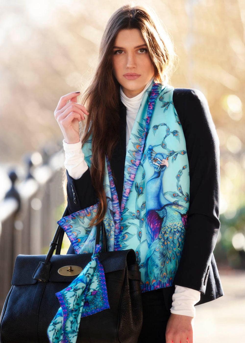 Pluming Marvellous Classic Silk Scarf