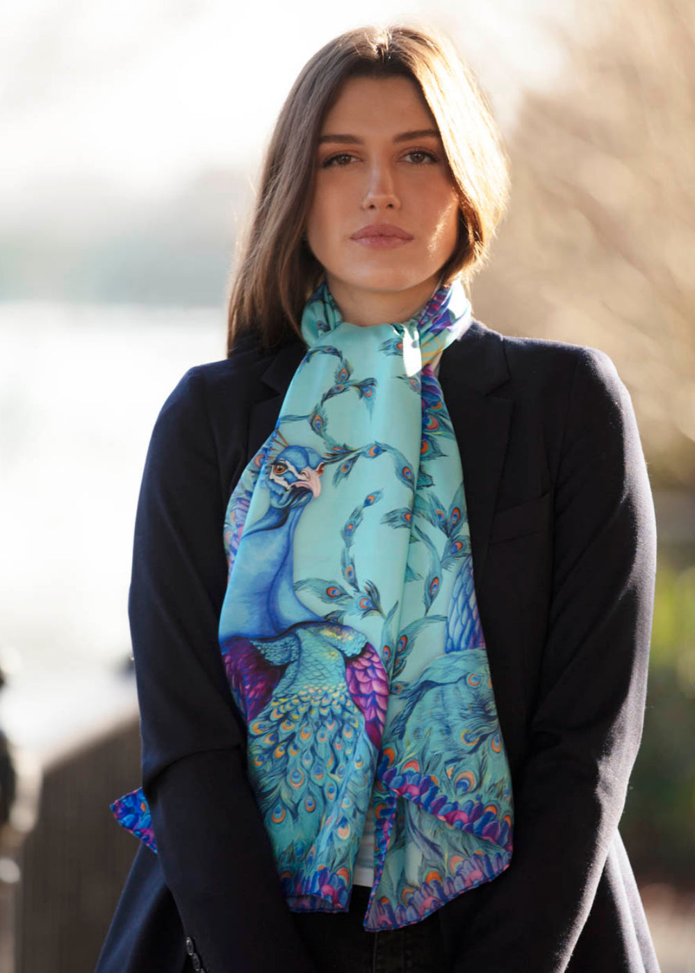 Pluming Marvellous Classic Silk Scarf