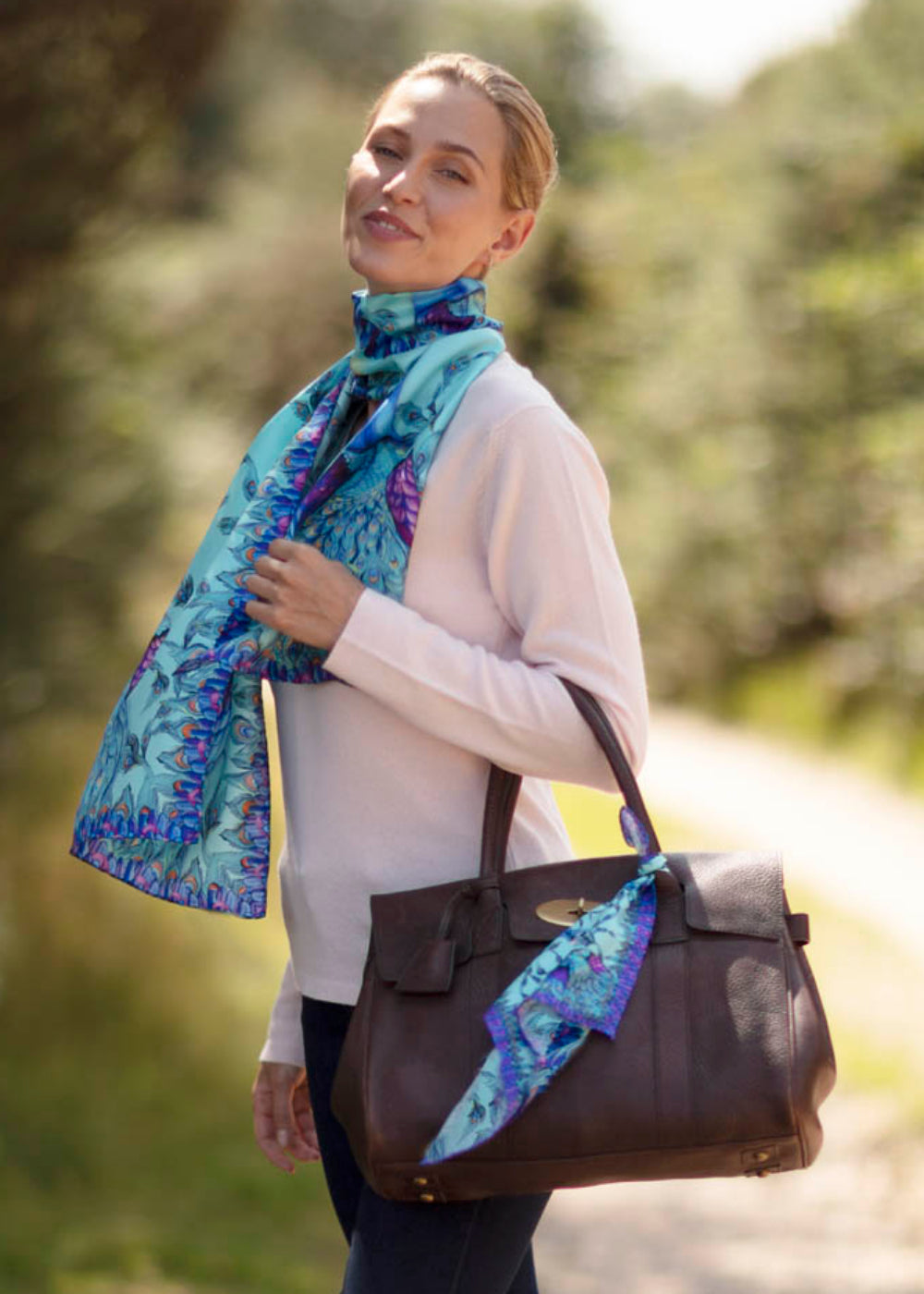 Pluming Marvellous Classic Silk Scarf