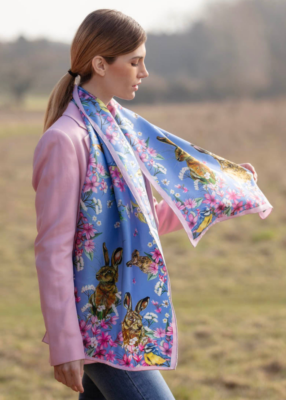 Oopsie Daisy Classic Silk Scarf