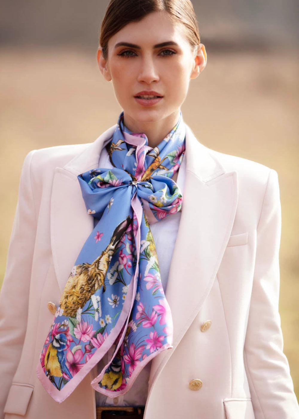 Oopsie Daisy Classic Silk Scarf