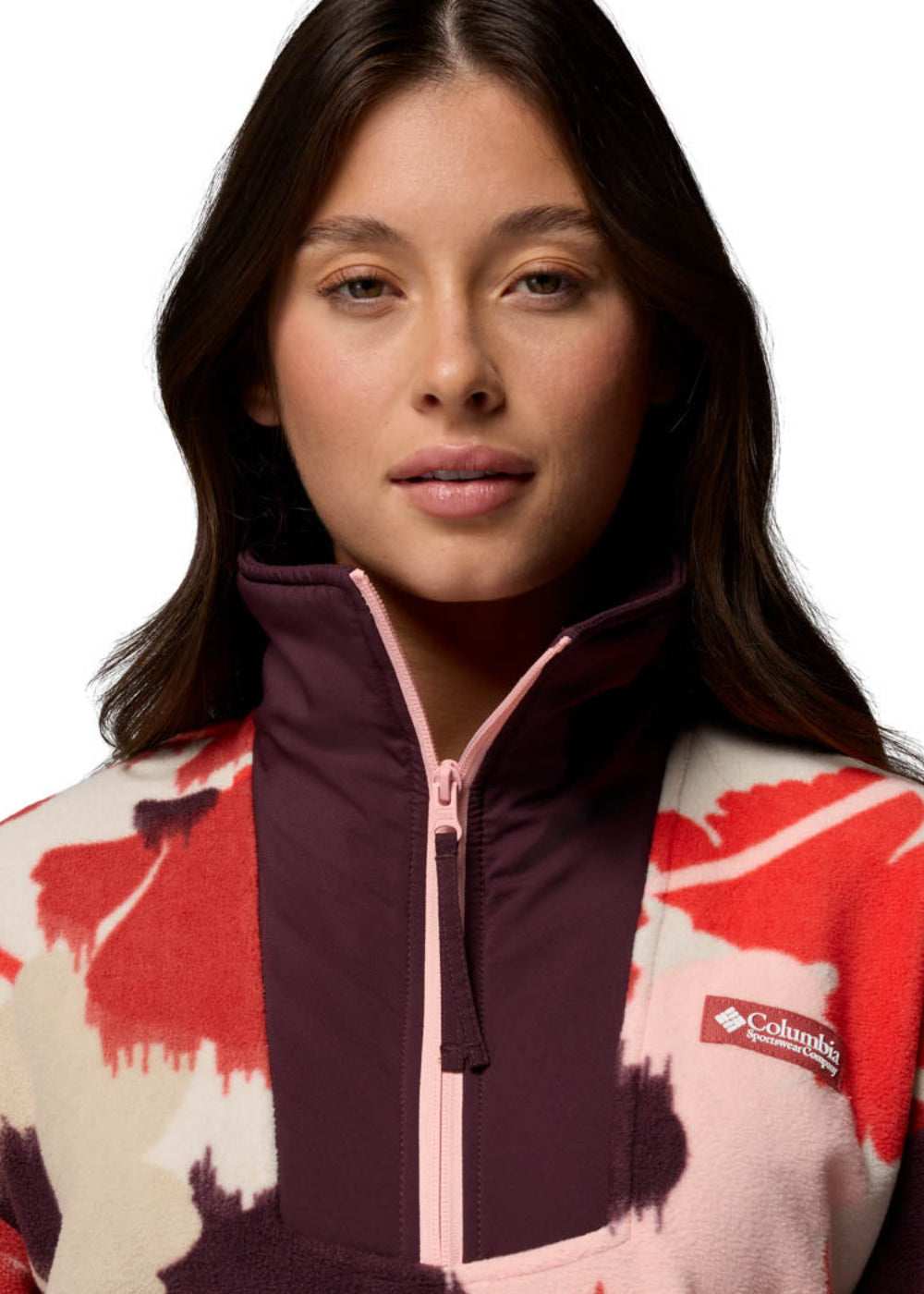 Sequoia Grove Printed Half Zip Fleece