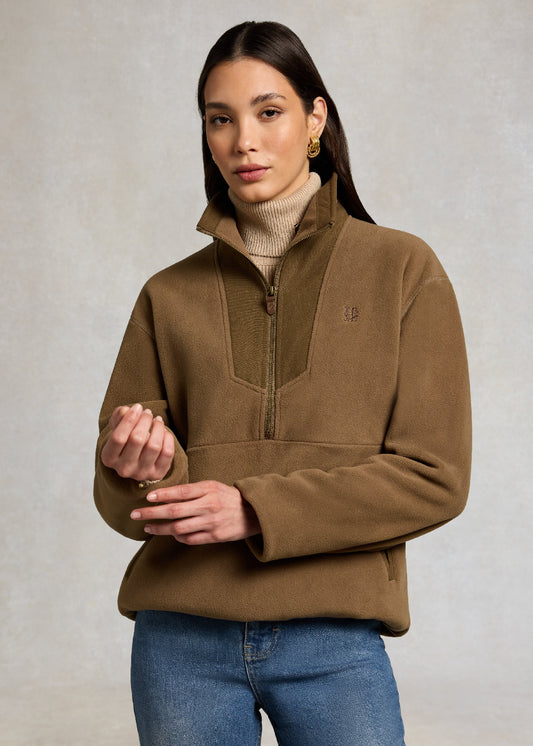 Relaxed Fit Country Quarter Zip