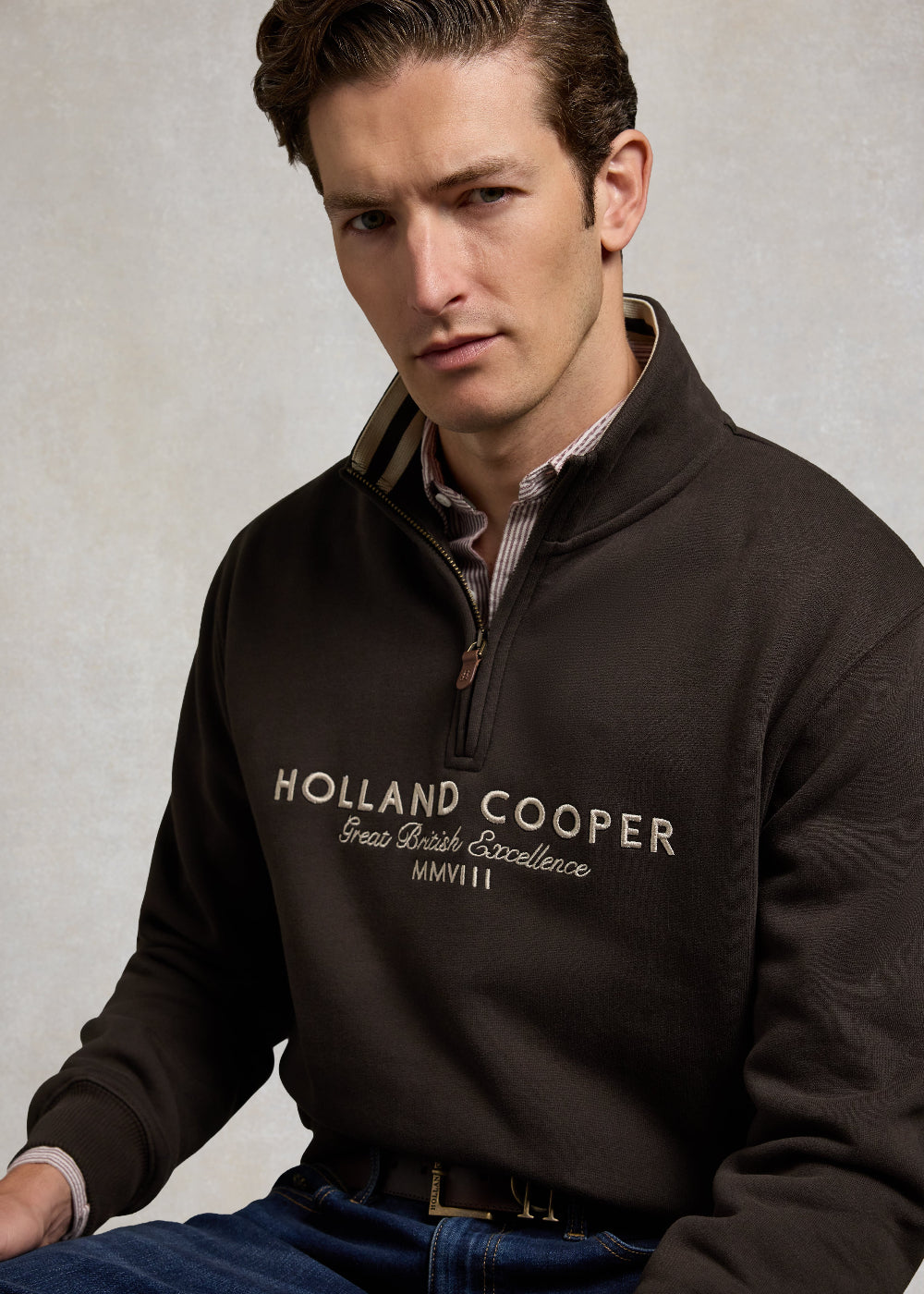 Quarter Zip Sweat