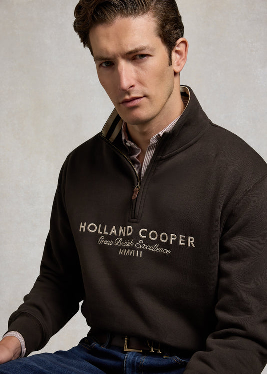 Quarter Zip Sweat