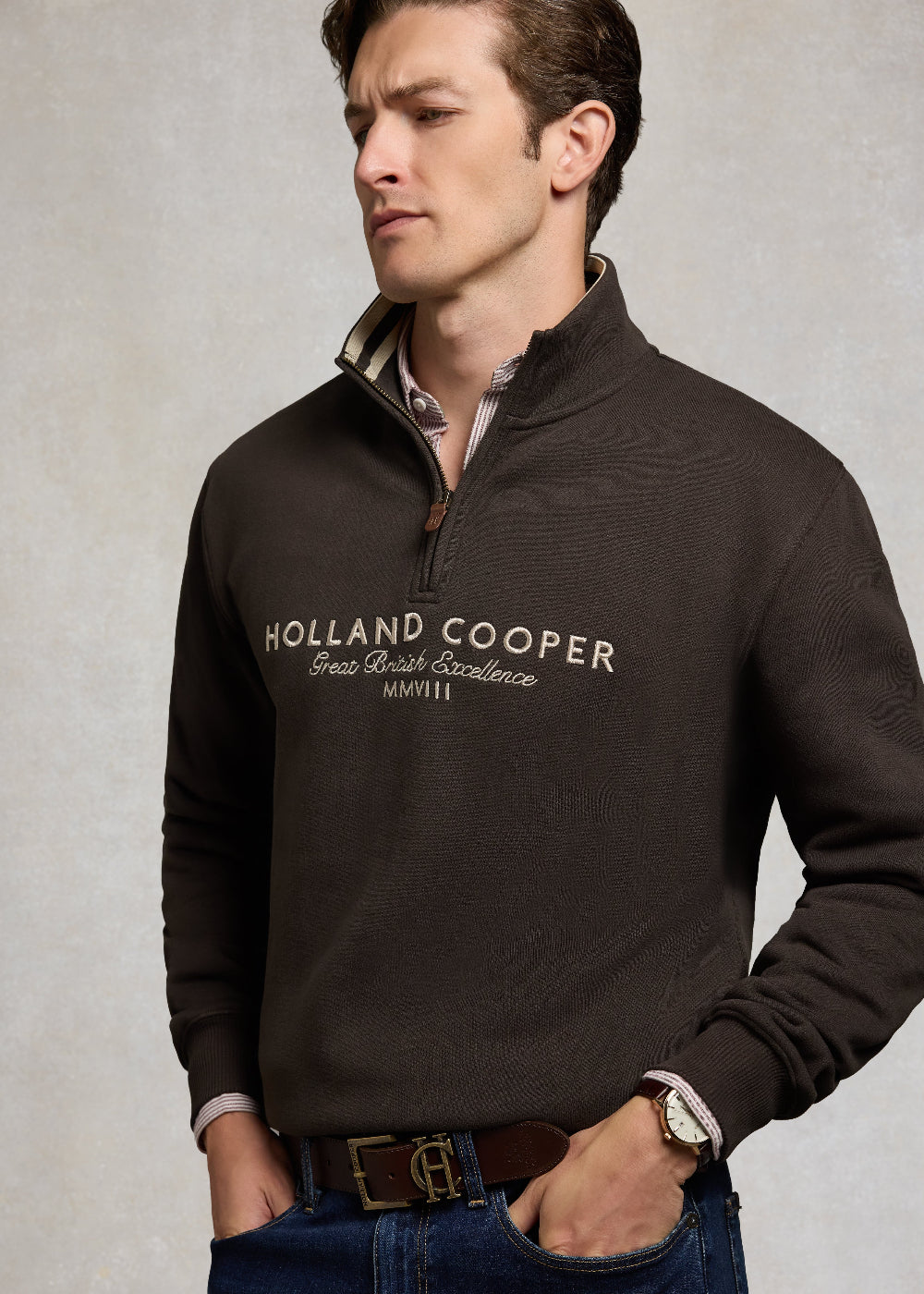 Quarter Zip Sweat