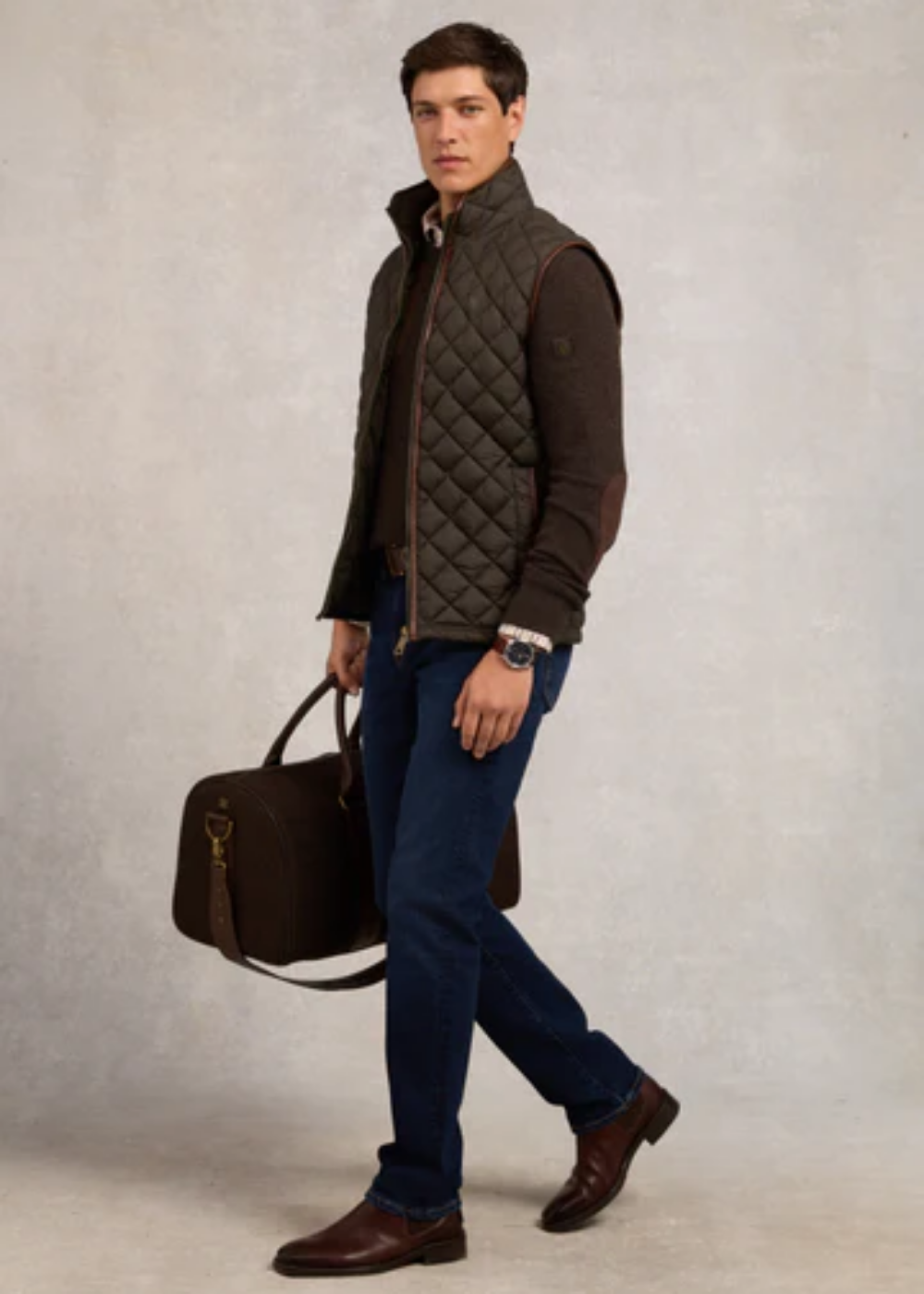 Country Quilted Gilet (Gents)