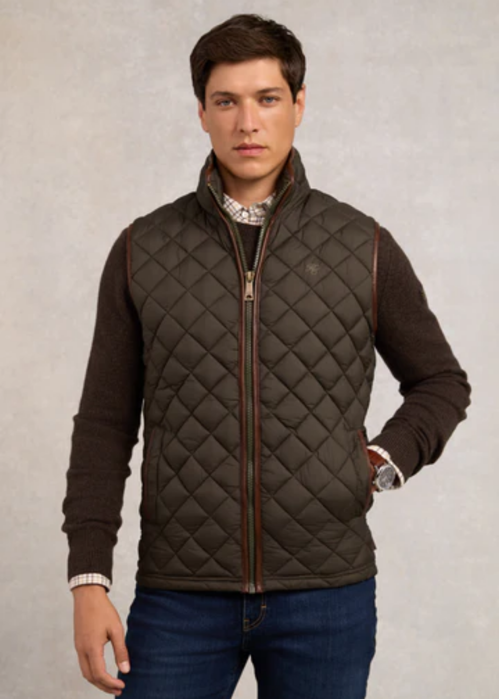 Country Quilted Gilet (Gents)