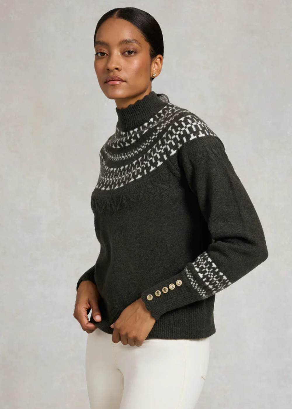 Elodie Roll Neck Knit