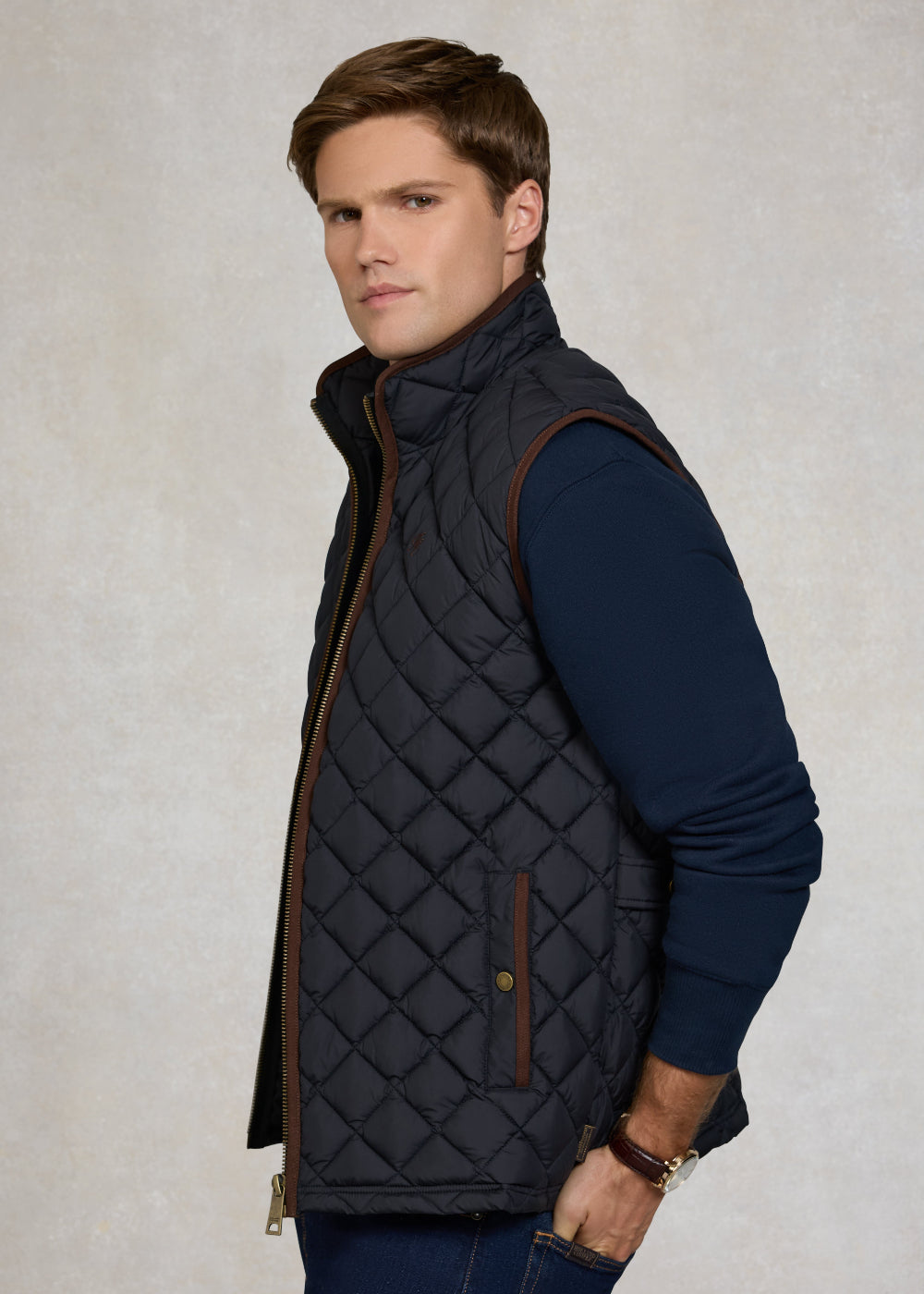 Country Quilted Gilet (Gents)