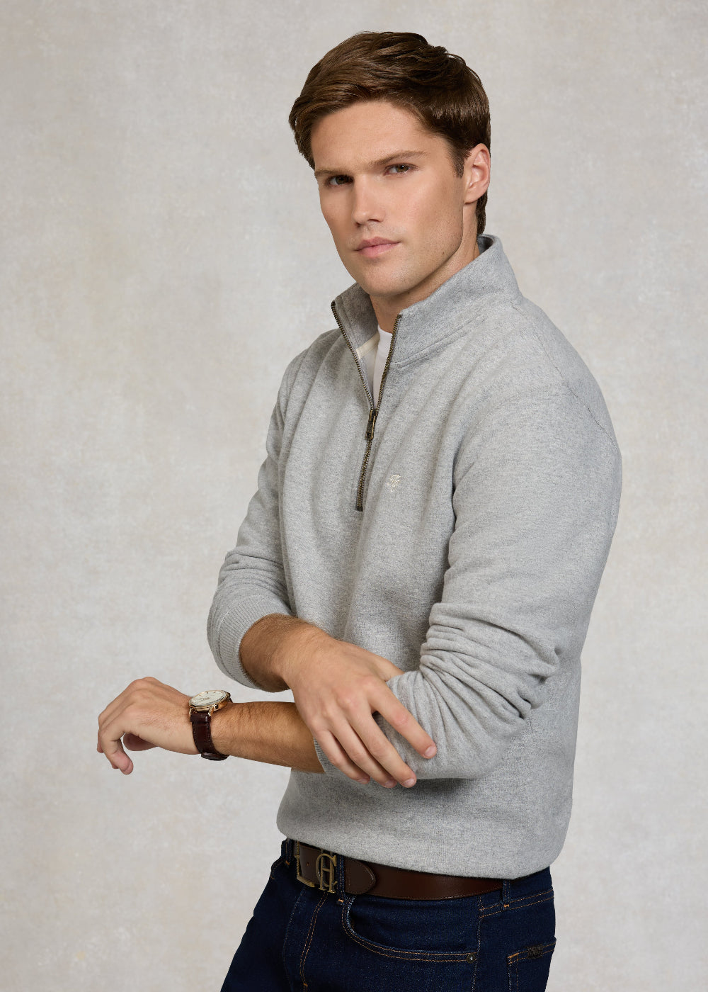 Quarter Zip Sweat