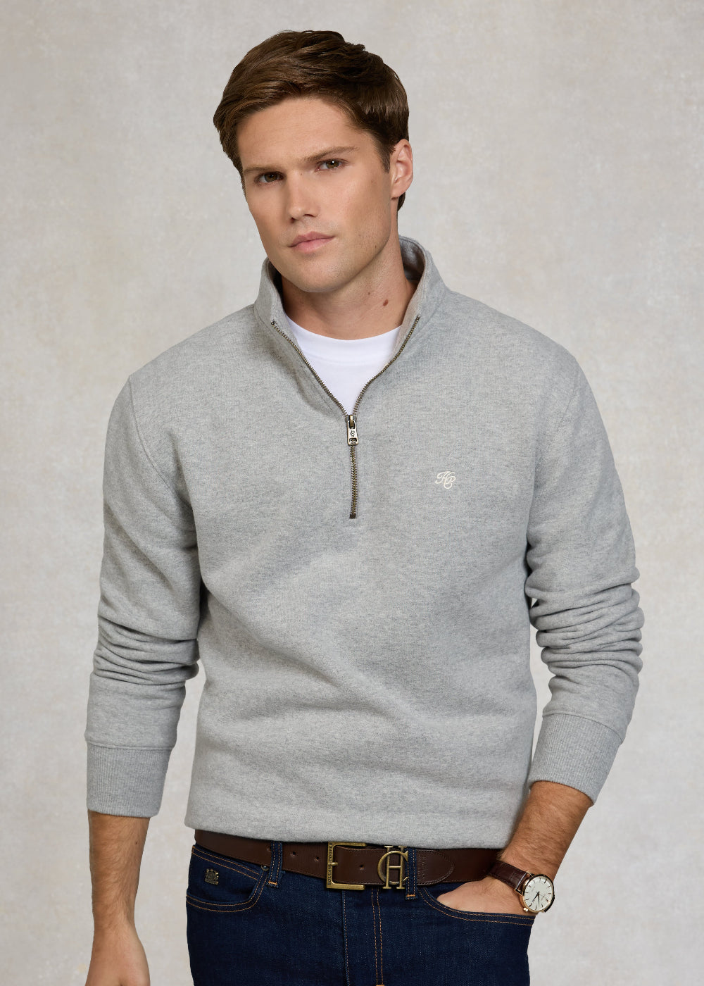 Quarter Zip Sweat