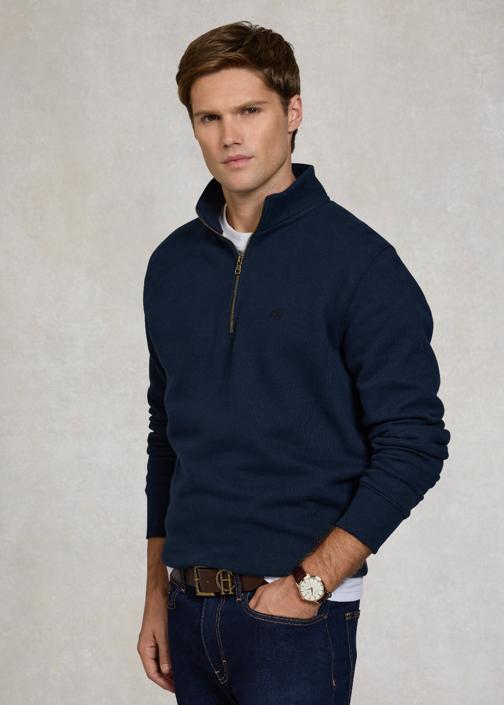 Quarter Zip Sweat