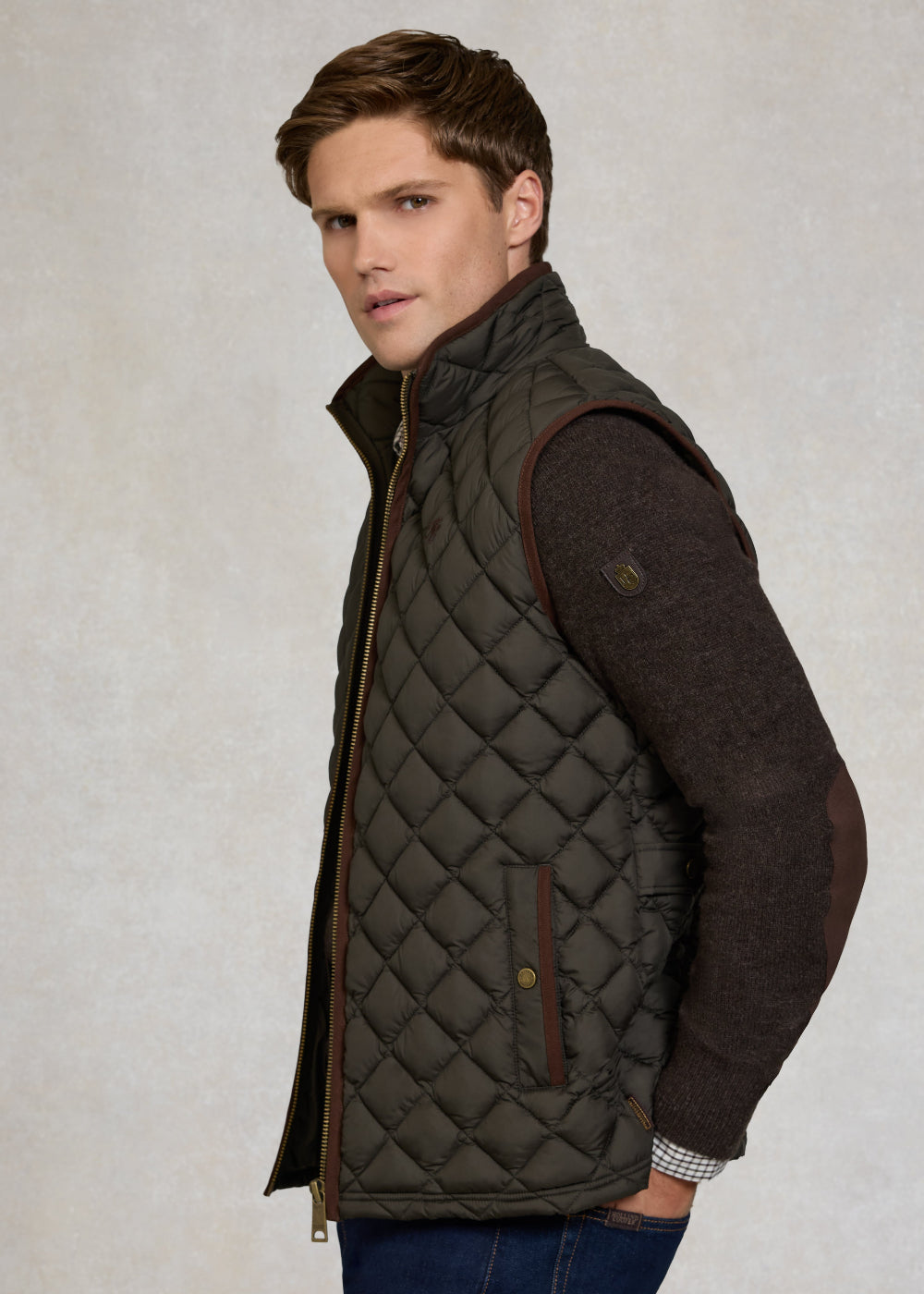 Country Quilted Gilet (Gents)