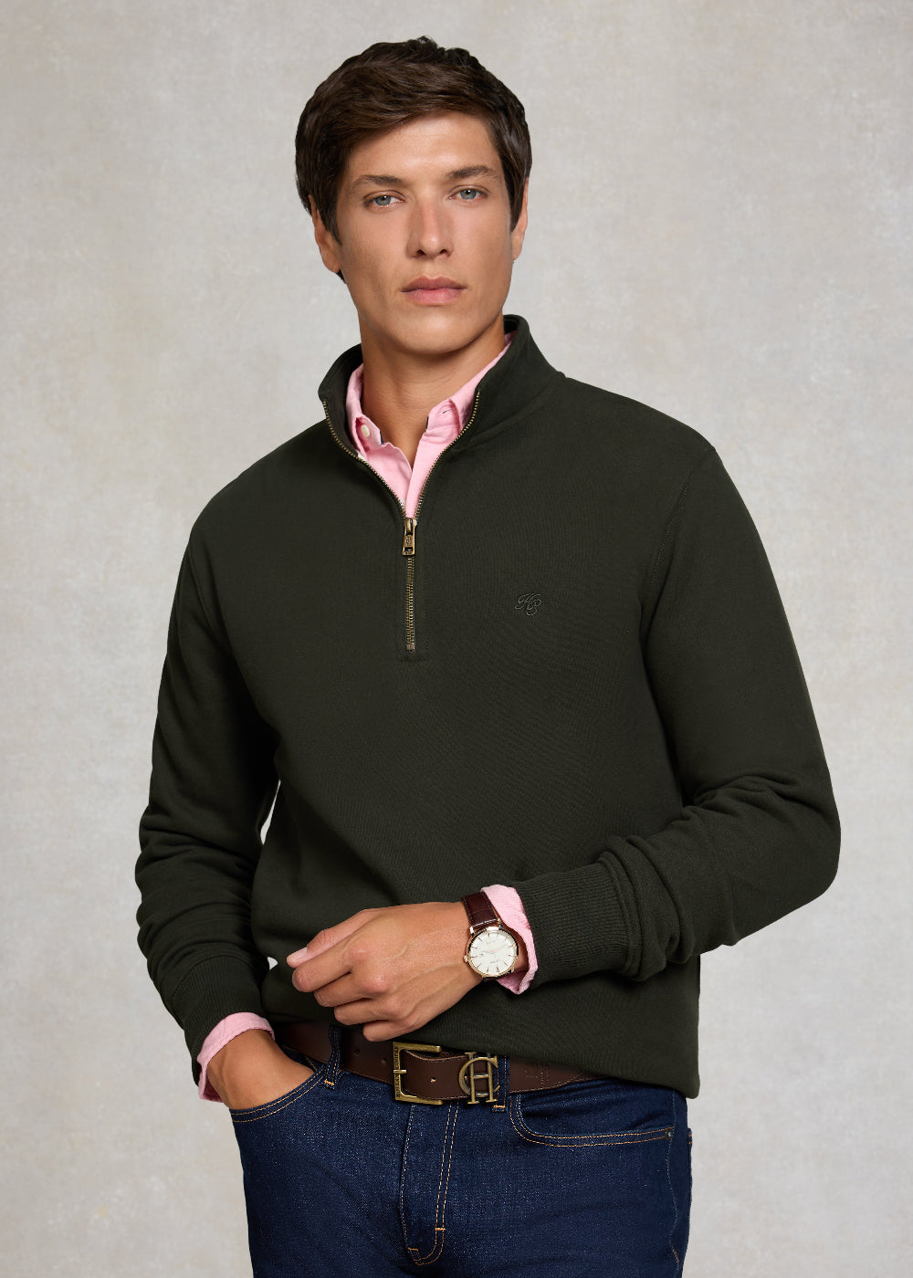 Quarter Zip Sweat