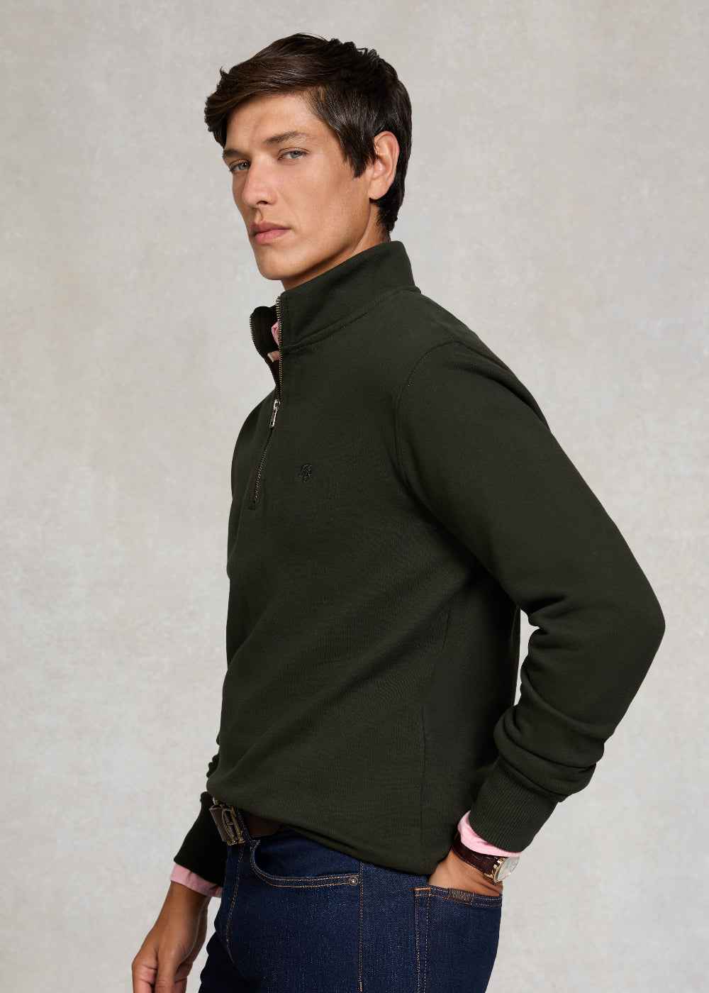 Quarter Zip Sweat