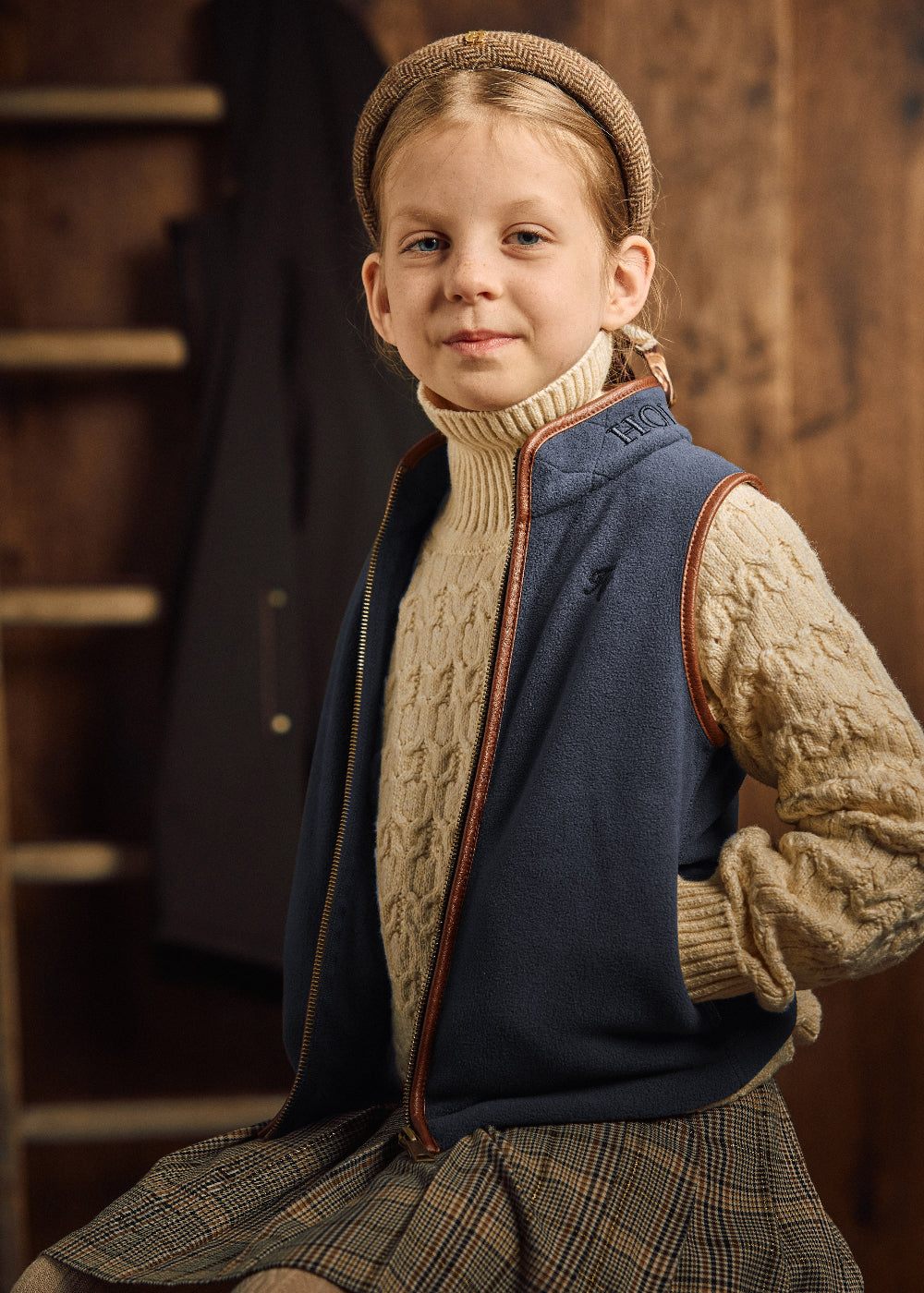 Little Country Fleece Gilet