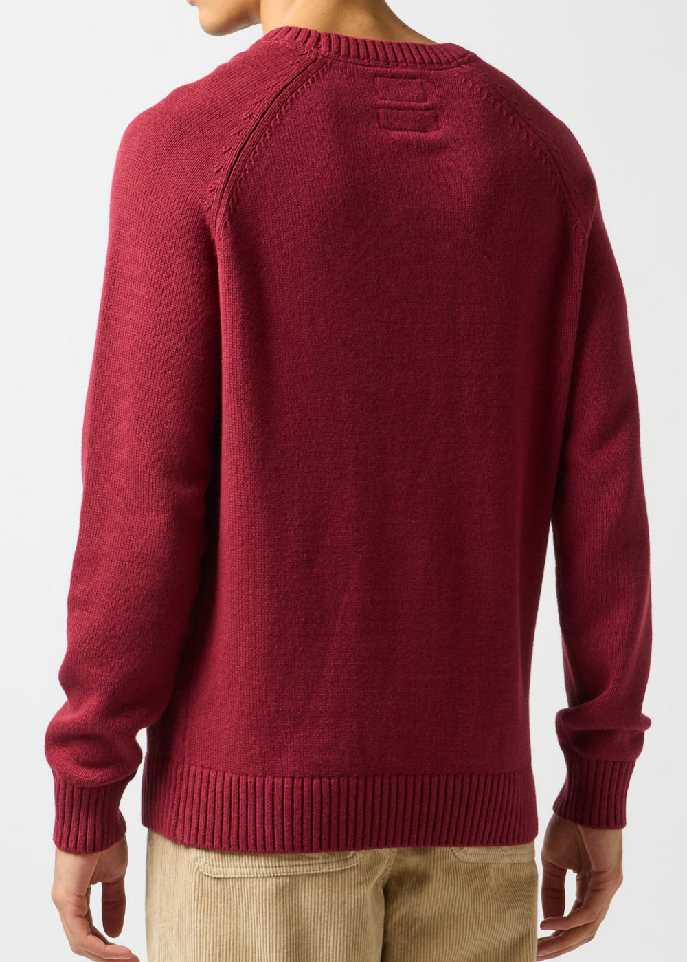 Intarsia Car Crew Neck