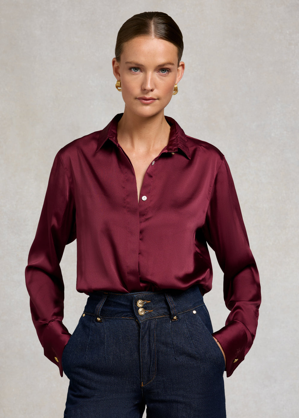 Georgina Satin Shirt