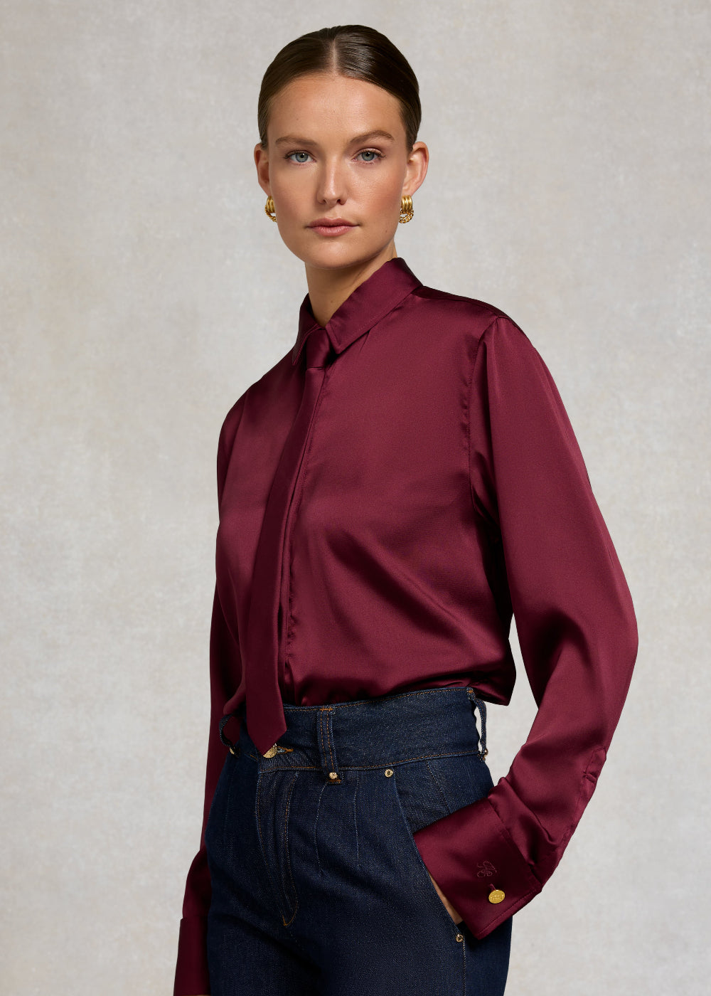 Georgina Satin Shirt
