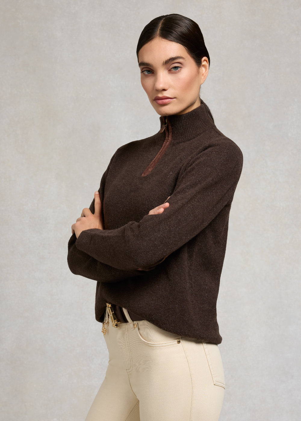 Country Quarter Zip Knit