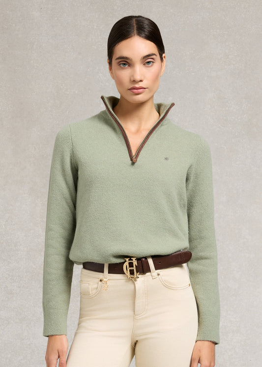 Country Quarter Zip Knit