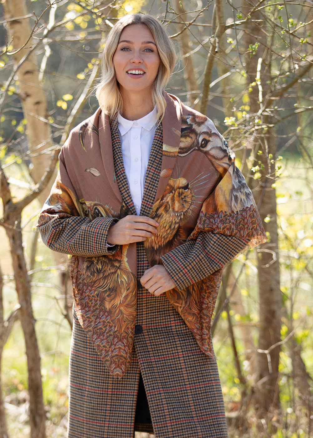 A Head of the Game Shawl