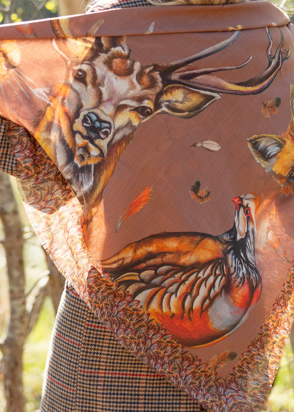 A Head of the Game Shawl