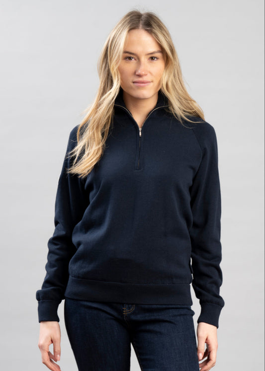 Laura T-Neck Windproof Sweater