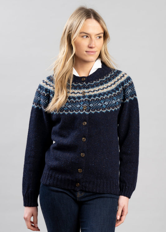Sofie High Button Cardigan