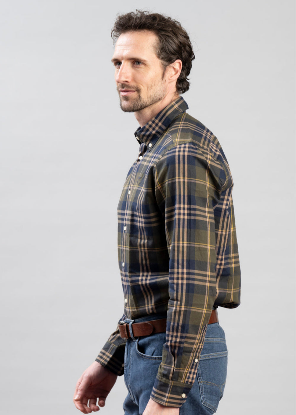 Edgar Tailored Checked Shirt