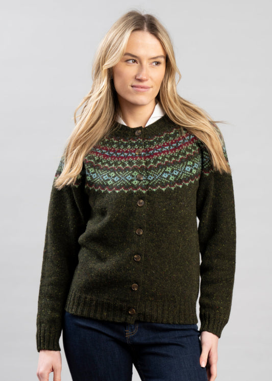 Sofie High Button Cardigan