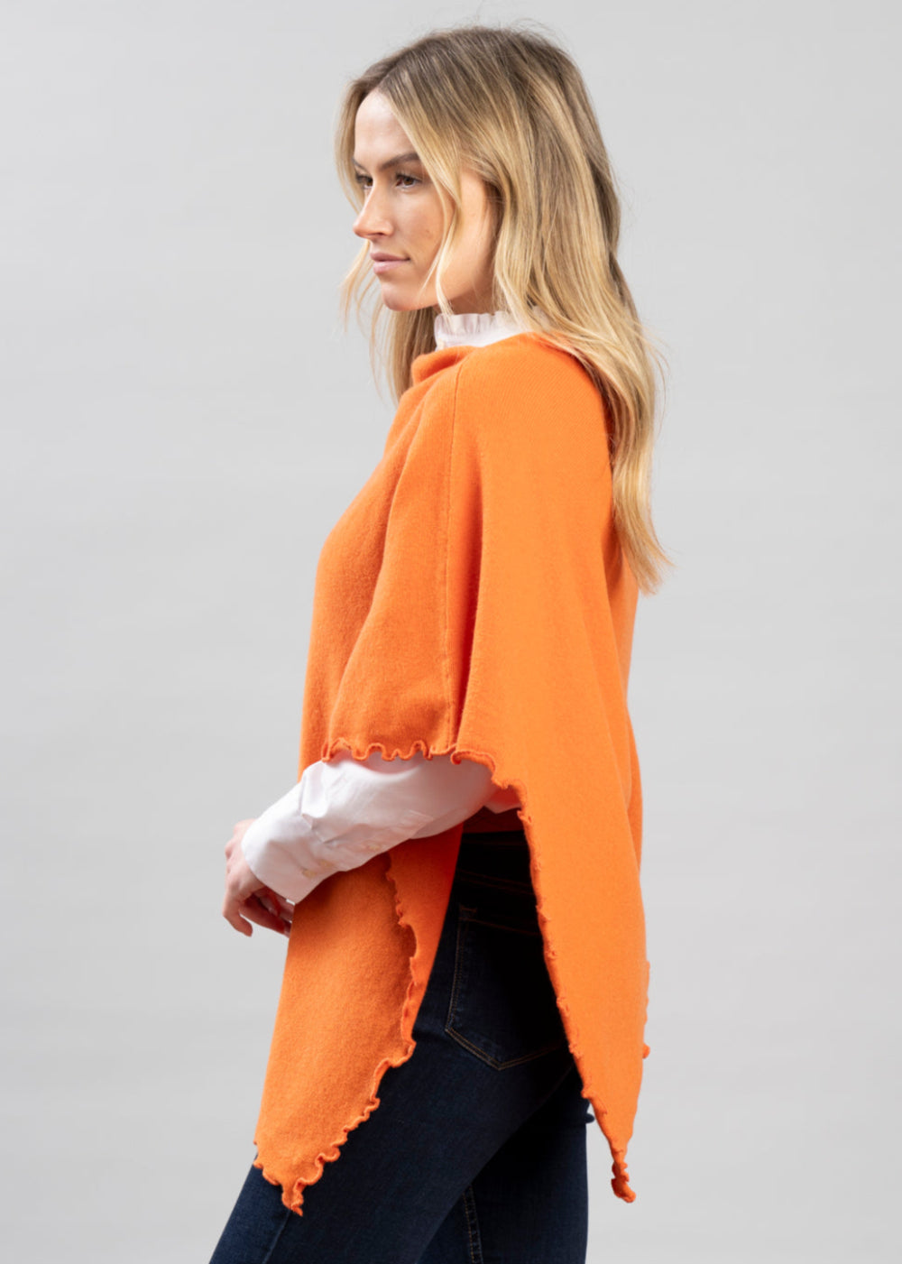 Lindsey Lambswool Poncho