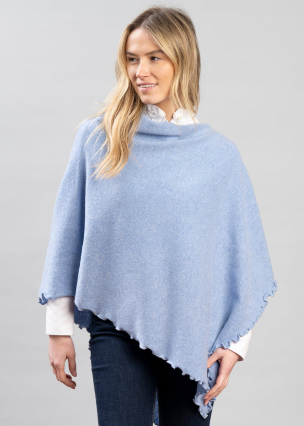 Lindsey Lambswool Poncho