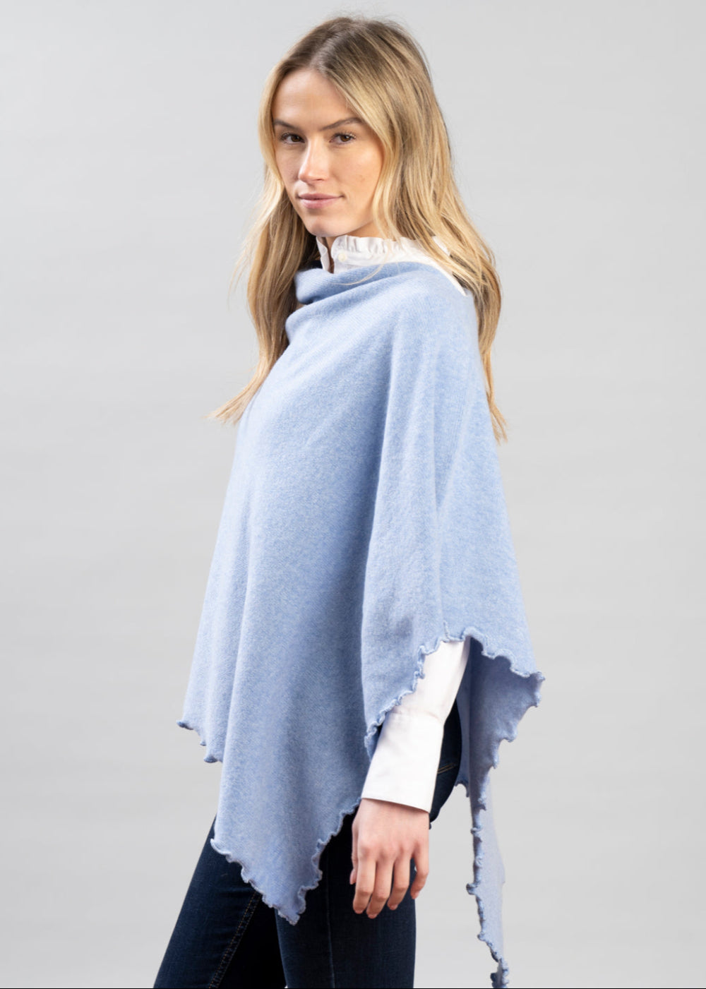 Lindsey Lambswool Poncho