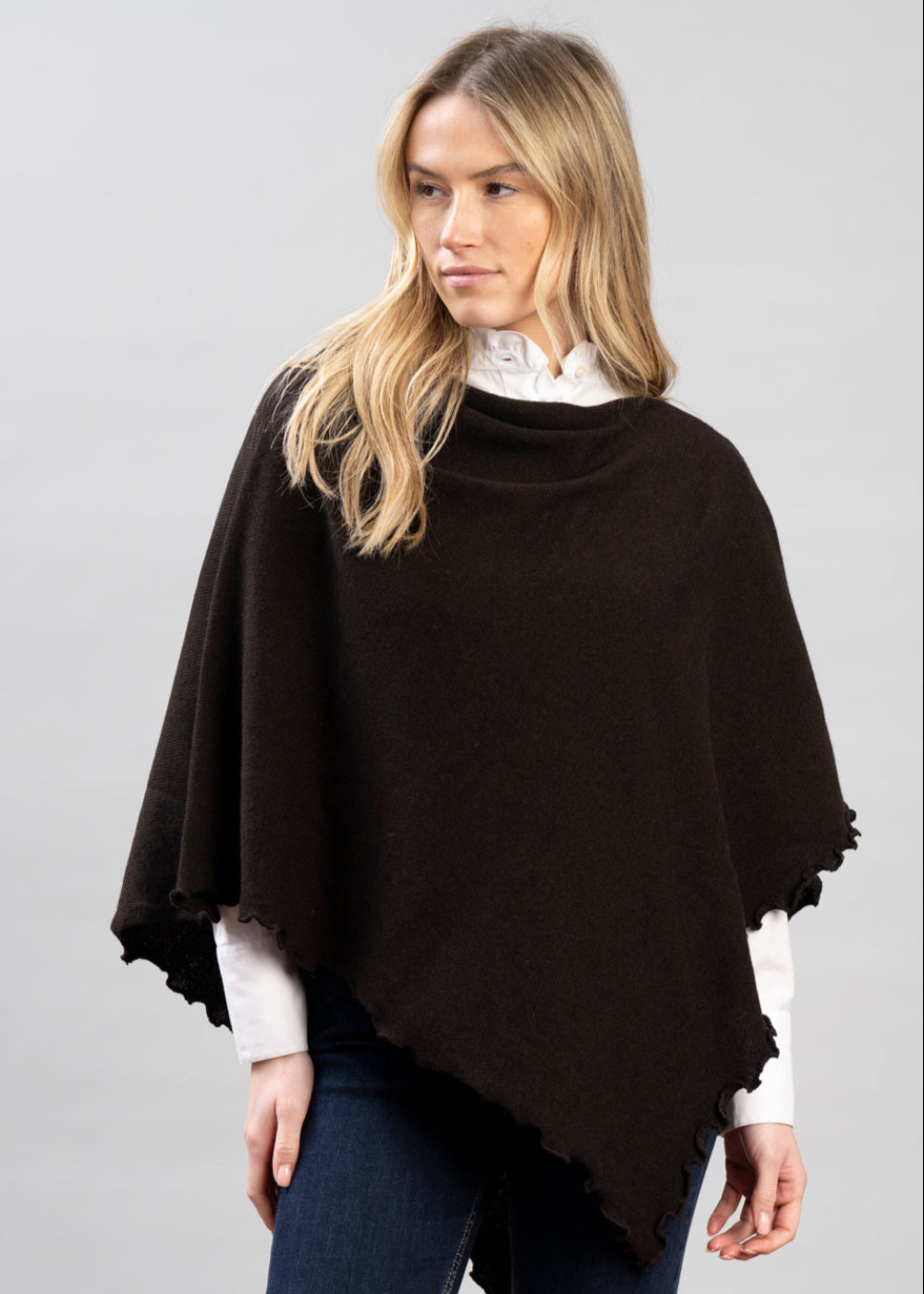 Lindsey Lambswool Poncho