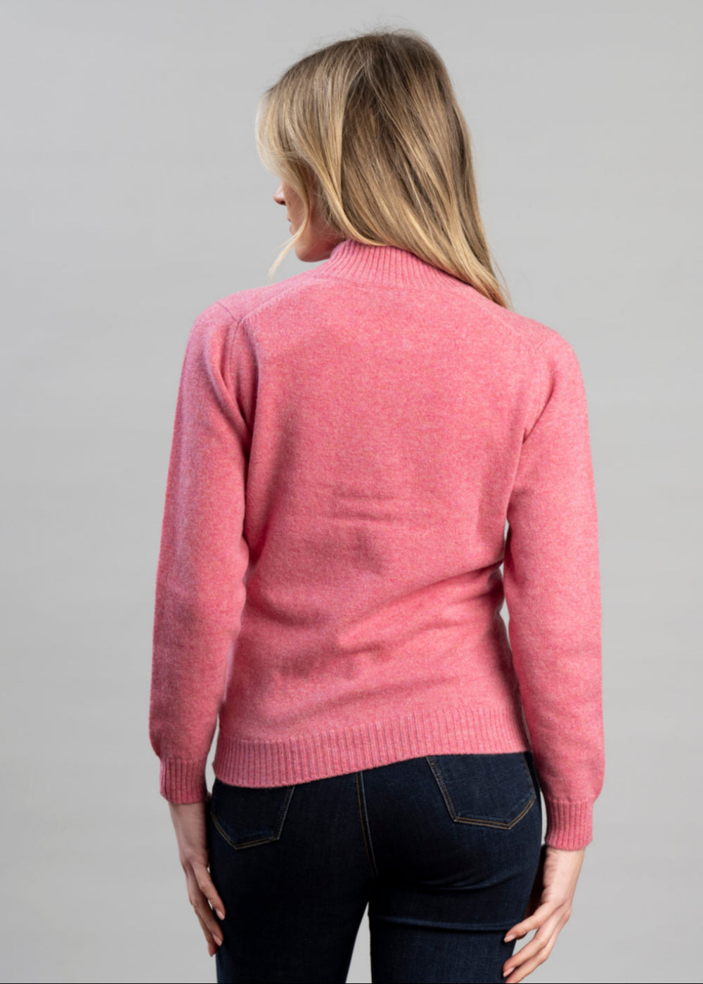 Lindsey Lambswool Zip Neck