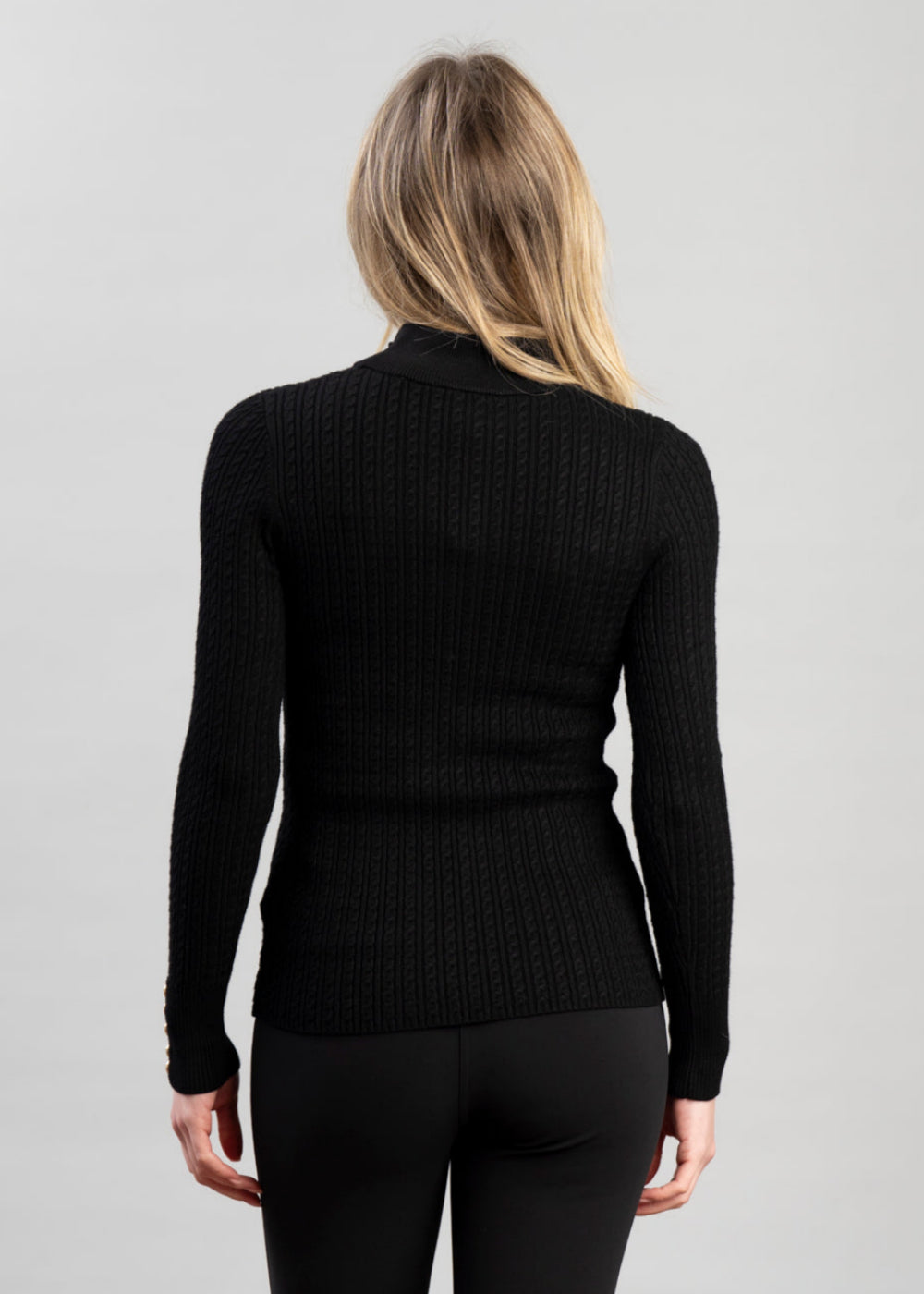 Ava Quarter Zip Knit